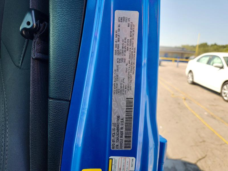 2022 Jeep Wrangler Unlimited მანქანა იყიდება აუქციონზე, vin: 1C4HJXDN8NW277496, აუქციონის ნომერი: 67495396