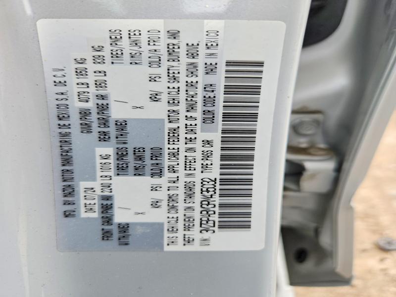67563566 :رقم المزاد ، 3MZBPABM3RM435032 vin ، 2024 Mazda 3 مزاد بيع