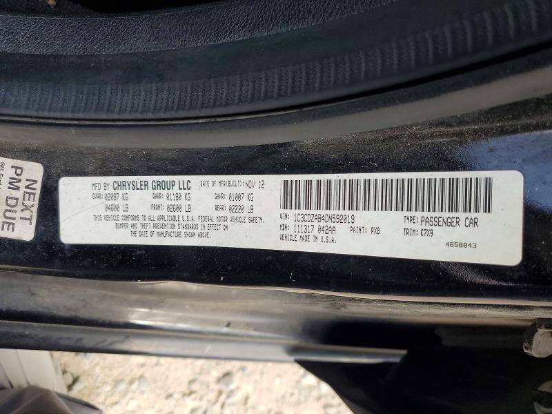 Продаж на аукціоні авто 2013 Dodge Avenger, vin: 1C3CDZAB4DN592019, номер лоту: 69077636