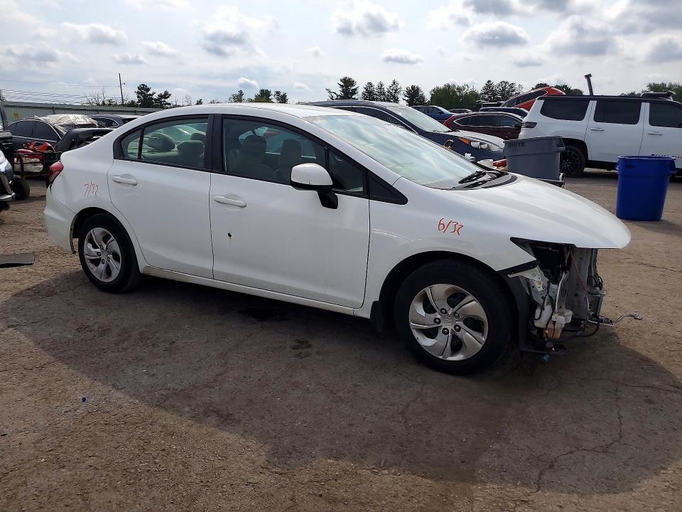 Продаж на аукціоні авто 2013 Honda Civic, vin: 19XFB2E54DE049154, номер лоту: 69565006