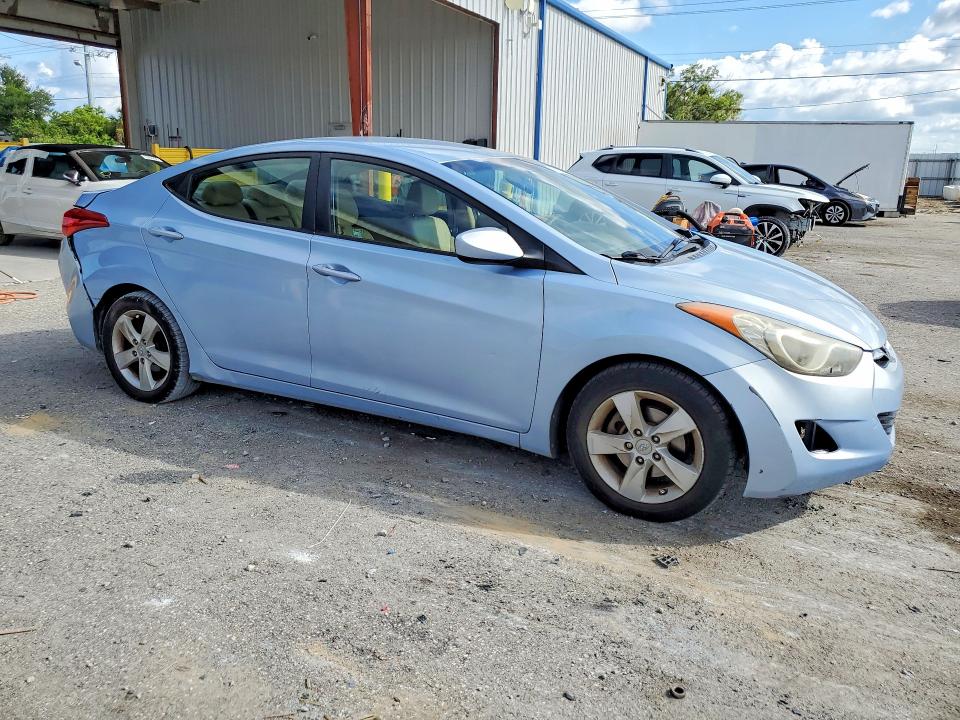 2012 Hyundai Elantra მანქანა იყიდება აუქციონზე, vin: KMHDH4AE5CU433348, აუქციონის ნომერი: 70519396