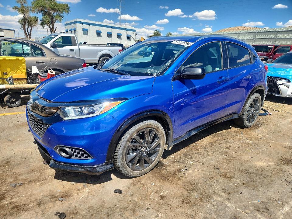 2022 Honda Hr-v მანქანა იყიდება აუქციონზე, vin: 3CZRU6H18NM706417, აუქციონის ნომერი: 67429166