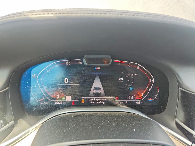 70487066 :رقم المزاد ، WBA7T4C0XMCE50090 vin ، 2021 Bmw 740 مزاد بيع