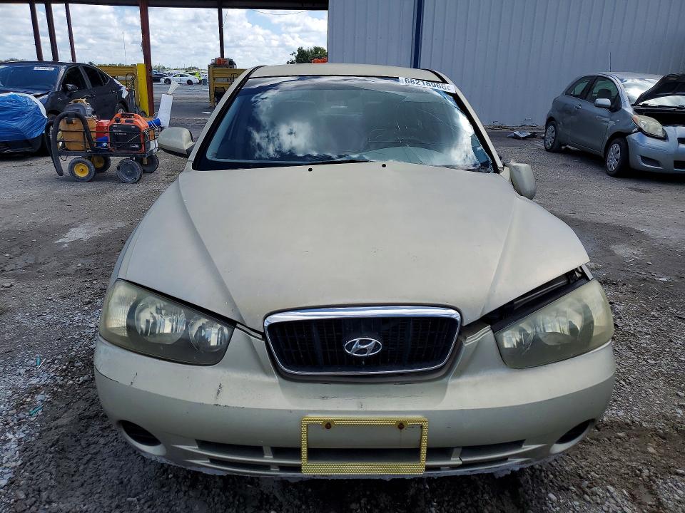 2001 Hyundai Elantra მანქანა იყიდება აუქციონზე, vin: KMHDN45D11U171965, აუქციონის ნომერი: 68218966