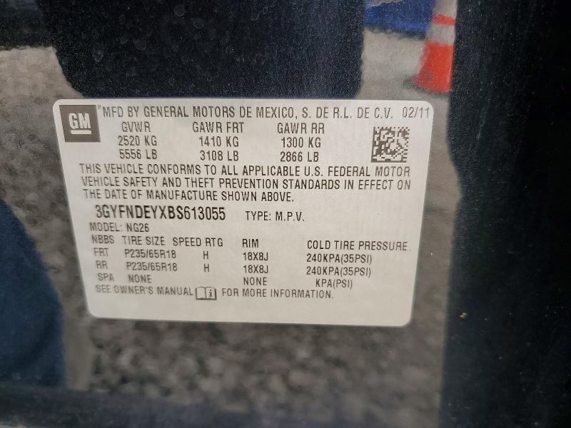 Продажа на аукционе авто 2011 Cadillac Srx, vin: 3GYFNDEYXBS613055, номер лота: 69378156