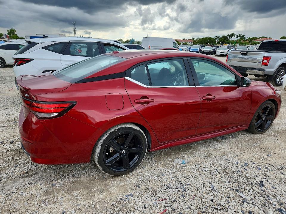 2022 Nissan Sentra მანქანა იყიდება აუქციონზე, vin: 3N1AB8DV7NY203860, აუქციონის ნომერი: 69421616