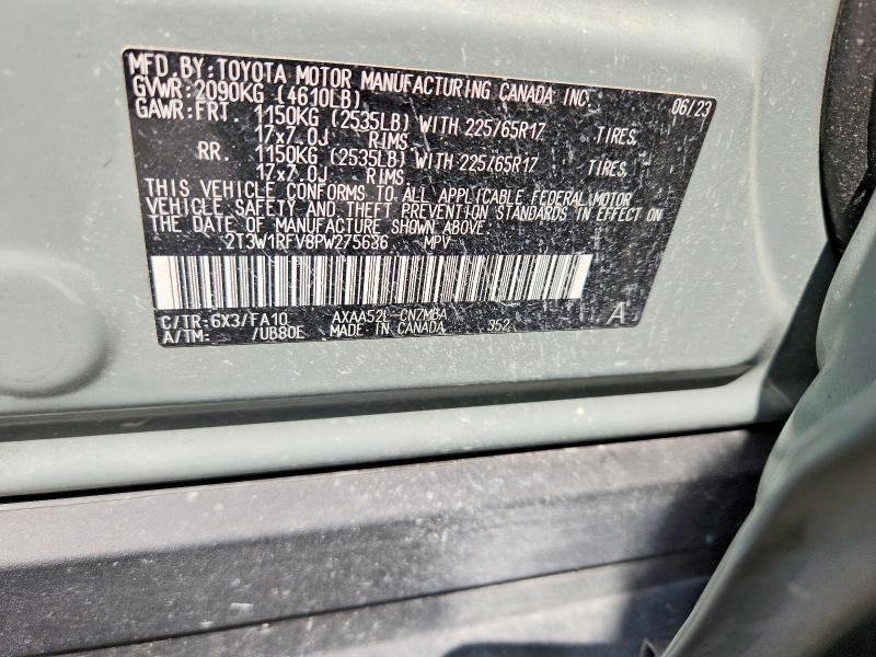Продаж на аукціоні авто 2023 Toyota Rav4, vin: 2T3W1RFV8PW275636, номер лоту: 68287436
