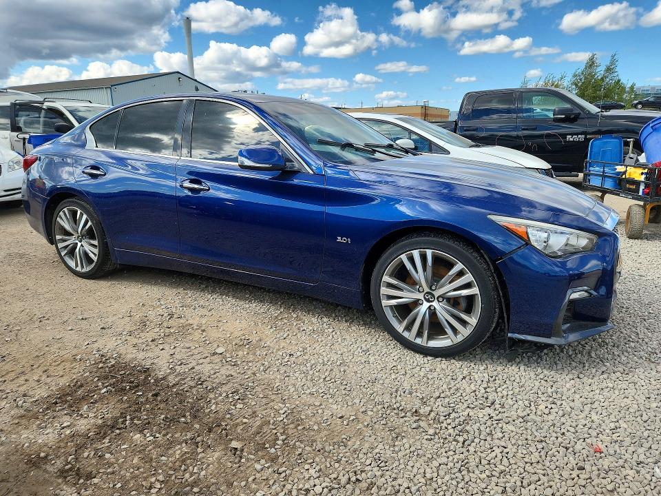 2018 Infiniti Q50 მანქანა იყიდება აუქციონზე, vin: JN1EV7AR4JM611384, აუქციონის ნომერი: 68008496