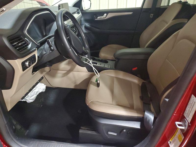 68110706 :رقم المزاد ، 1FMCU9H91NUA16387 vin ، 2022 Ford Escape مزاد بيع