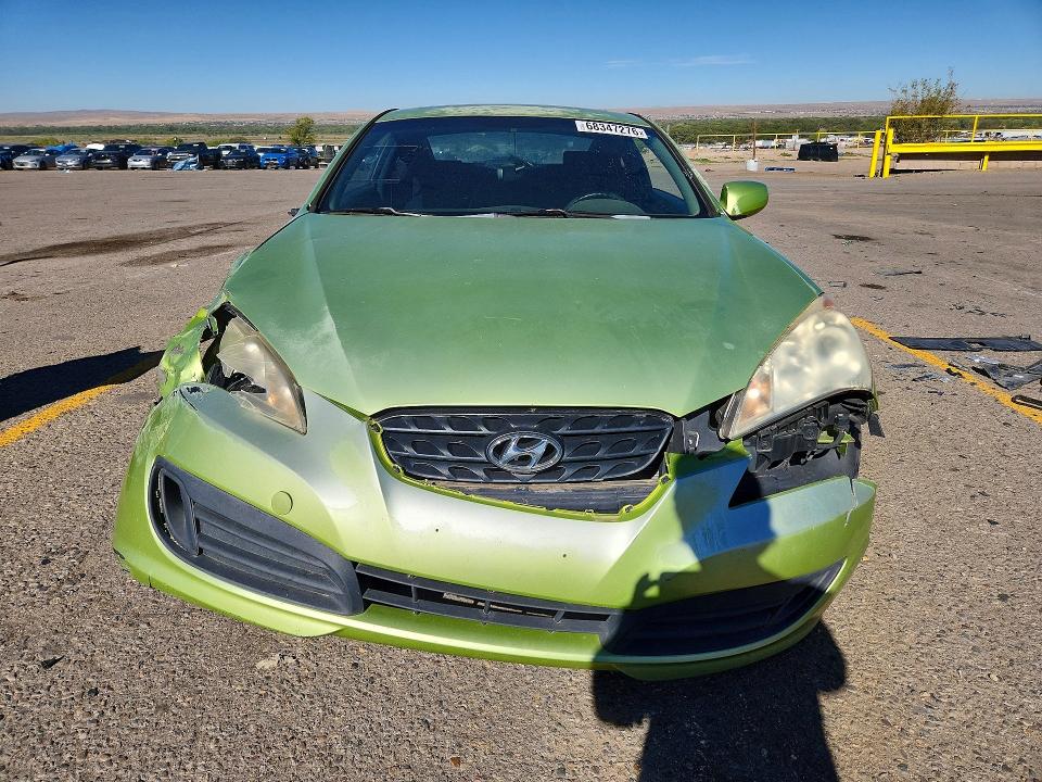 2010 Hyundai Genesis Coupe მანქანა იყიდება აუქციონზე, vin: KMHHT6KD2AU004618, აუქციონის ნომერი: 68347276
