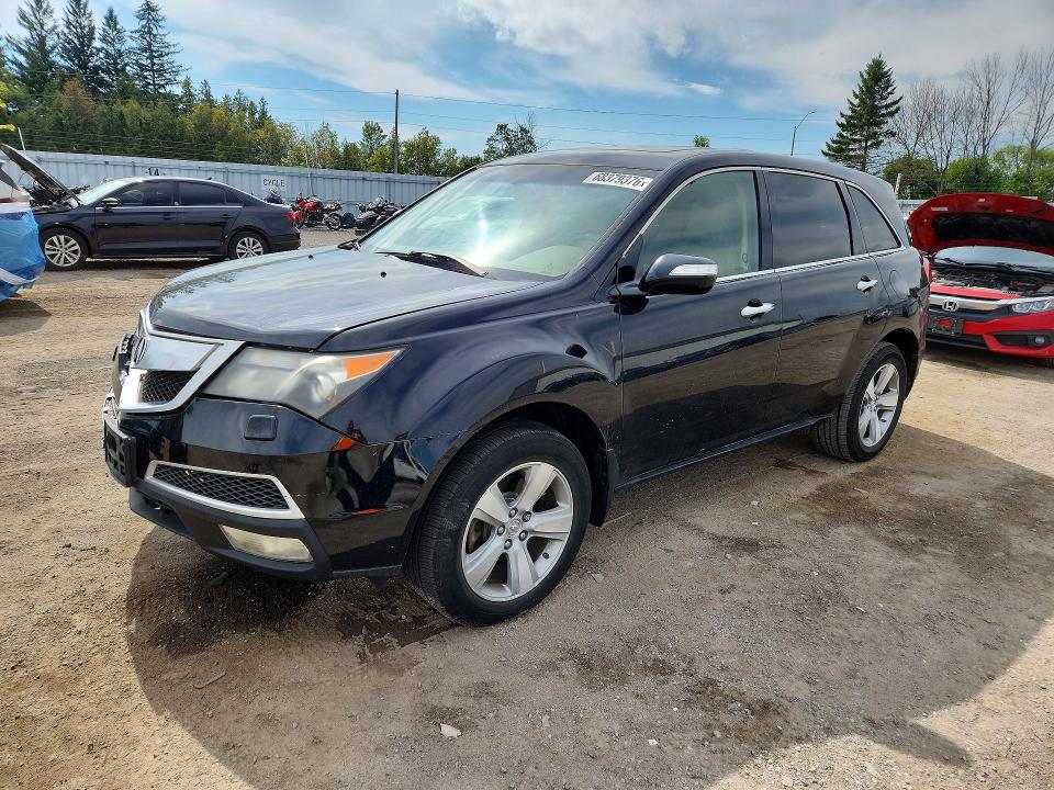 68379376 :رقم المزاد ، 2HNYD2H24BH000522 vin ، 2011 Acura Mdx مزاد بيع