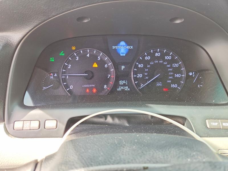 2010 Lexus Ls მანქანა იყიდება აუქციონზე, vin: JTHCL5EF4A5005350, აუქციონის ნომერი: 68613556