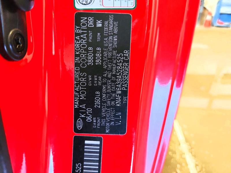 Продаж на аукціоні авто 2010 Kia Forte Koup, vin: KNAFW6A39A5284525, номер лоту: 67102806