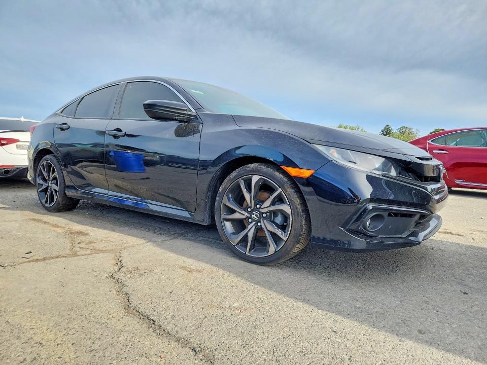 2020 Honda Civic მანქანა იყიდება აუქციონზე, vin: 2HGFC2F89LH569540, აუქციონის ნომერი: 70295586