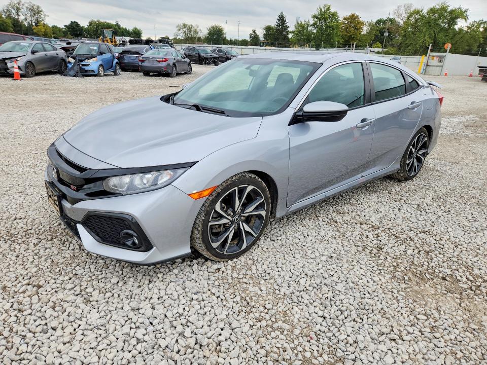 2018 Honda Civic მანქანა იყიდება აუქციონზე, vin: 2HGFC1E53JH709189, აუქციონის ნომერი: 70166866