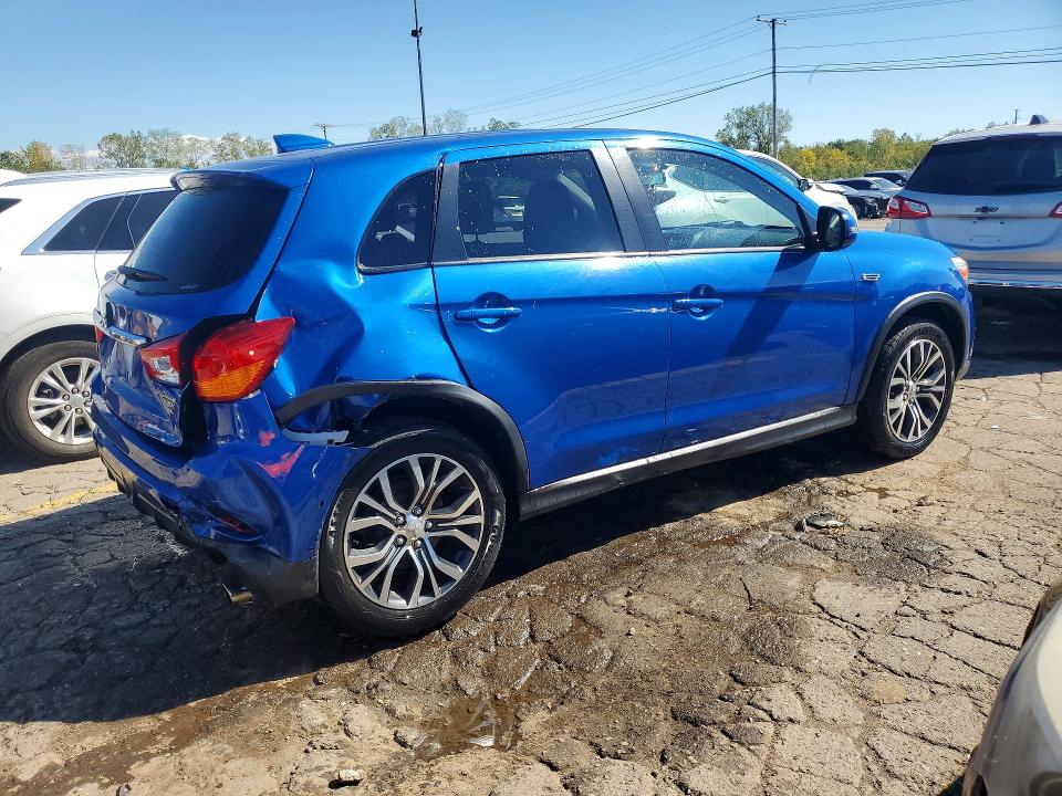 2019 Mitsubishi Outlander Sport მანქანა იყიდება აუქციონზე, vin: JA4AR3AUXKU025023, აუქციონის ნომერი: 70315296