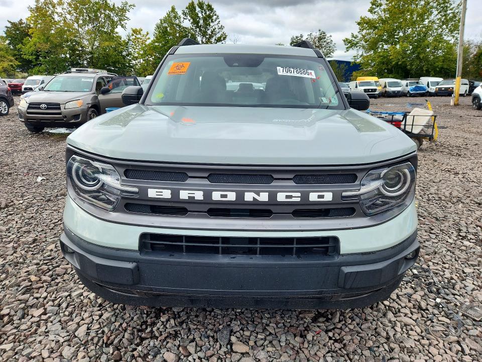 2021 Ford Bronco Sport მანქანა იყიდება აუქციონზე, vin: 3FMCR9B61MRA19389, აუქციონის ნომერი: 70678886