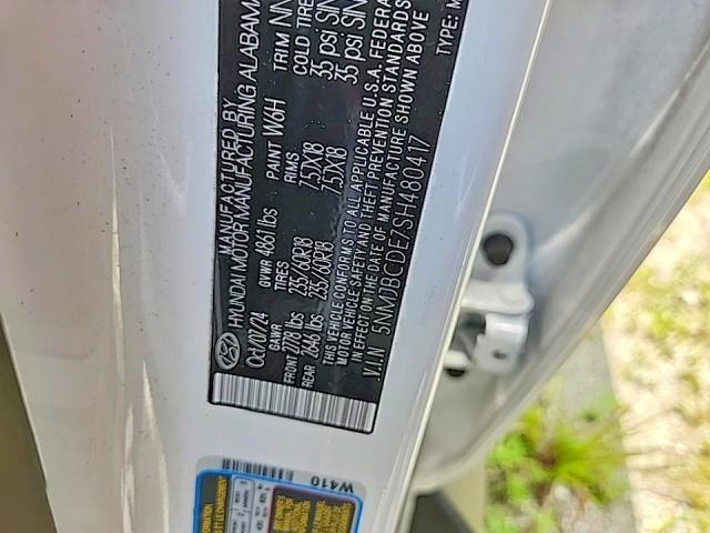 Aukcja sprzedaży 2025 Hyundai Tucson, vin: 5NMJBCDE7SH480417, numer aukcji: 64802066