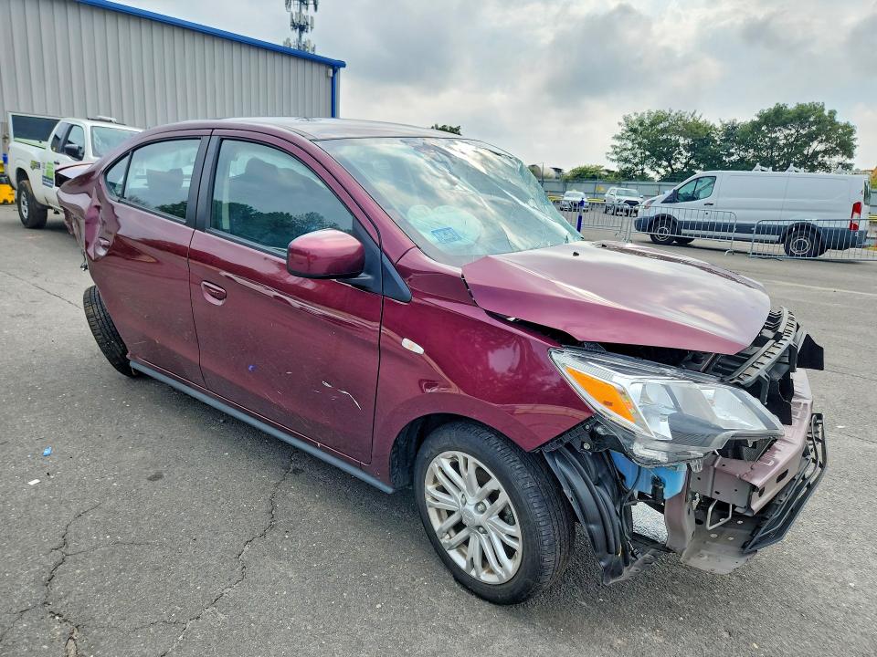 2024 Mitsubishi Mirage მანქანა იყიდება აუქციონზე, vin: ML32FUFJ1RHF18279, აუქციონის ნომერი: 67464546