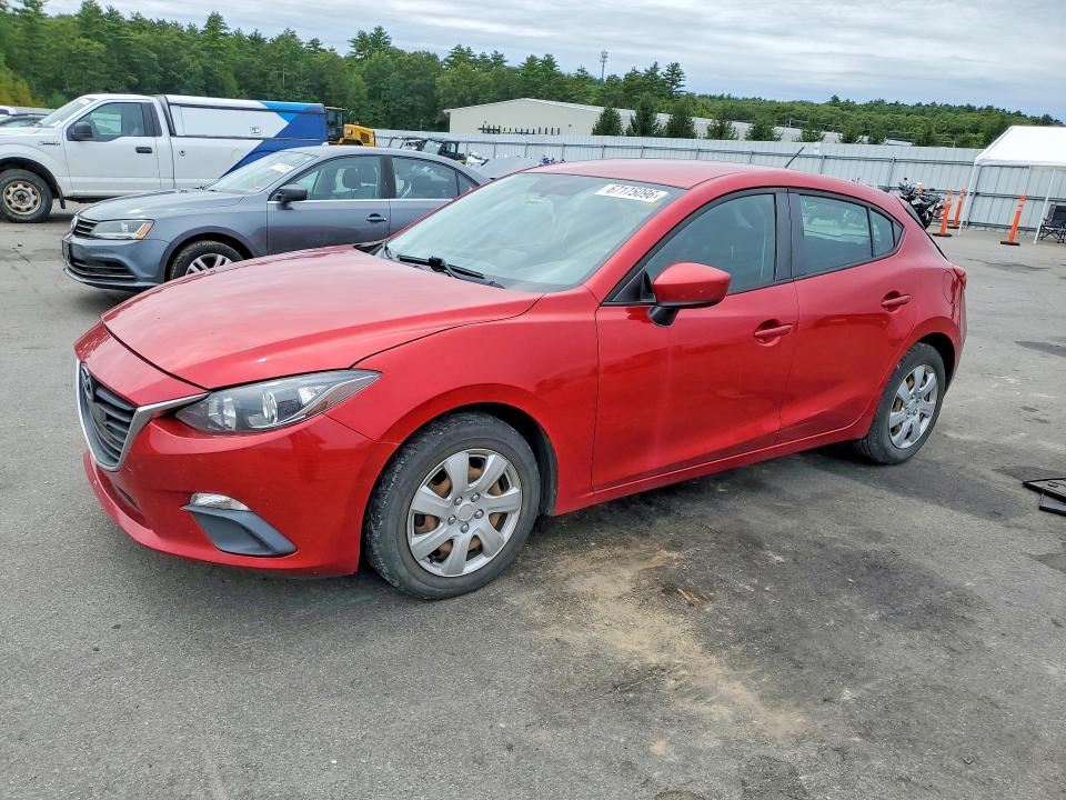67175096 :رقم المزاد ، 3MZBM1K70FM194335 vin ، 2015 Mazda 3 مزاد بيع