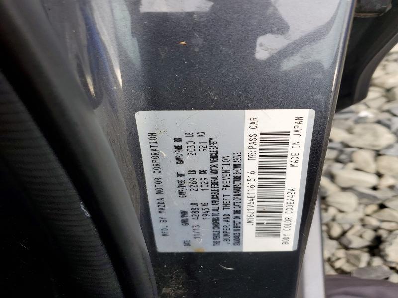Продаж на аукціоні авто 2014 Mazda 6, vin: JM1GJ1V64E1161516, номер лоту: 70784056