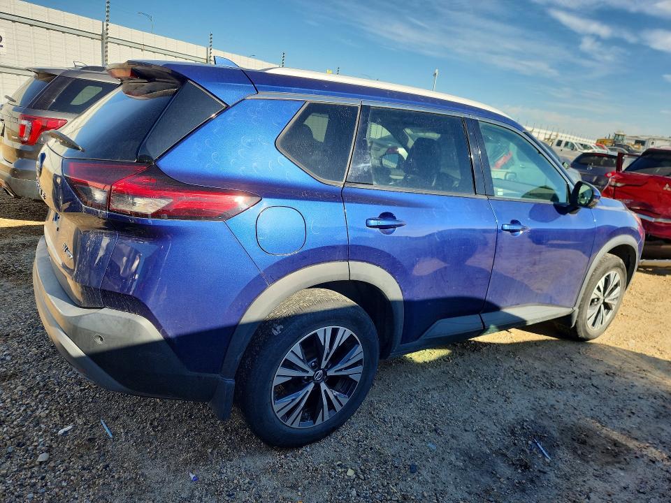 67066086 :رقم المزاد ، 5N1AT3BBXMC732308 vin ، 2021 Nissan Rogue مزاد بيع