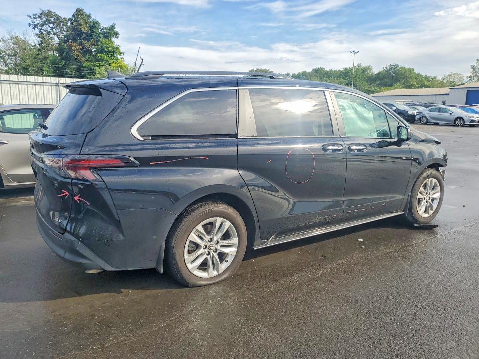 2025 Toyota Sienna მანქანა იყიდება აუქციონზე, vin: 5TDJSKFC4SS200780, აუქციონის ნომერი: 67196806