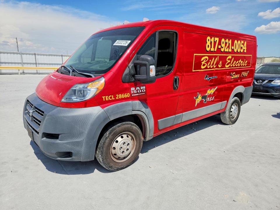 68322726 :رقم المزاد ، 3C6TRVAG6HE506163 vin ، 2017 Ram Promaster 1500 مزاد بيع