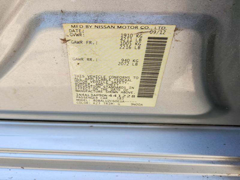 Aukcja sprzedaży 2013 Nissan Altima, vin: 1N4AL3AP9DN441228, numer aukcji: 69199406
