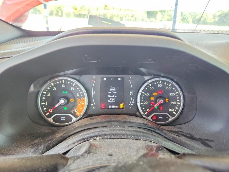 2018 Jeep Renegade მანქანა იყიდება აუქციონზე, vin: ZACCJABB1JPH92783, აუქციონის ნომერი: 67416026