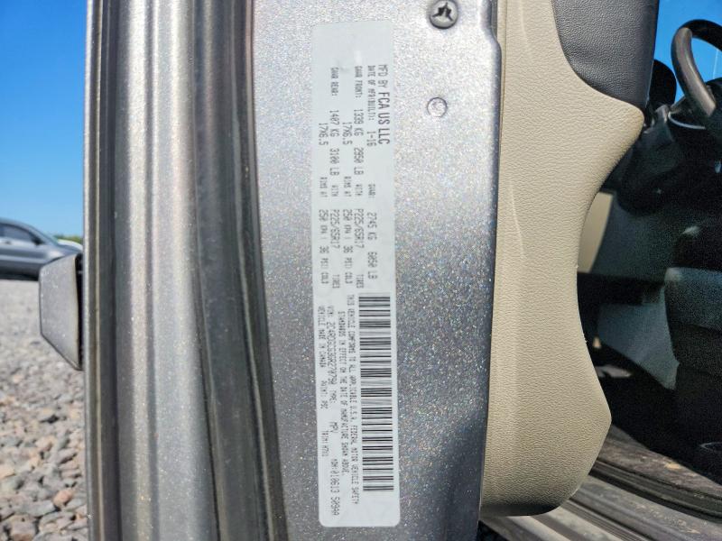 Aukcja sprzedaży 2016 Dodge Grand Caravan, vin: 2C4RDGCG3GR270790, numer aukcji: 66905106