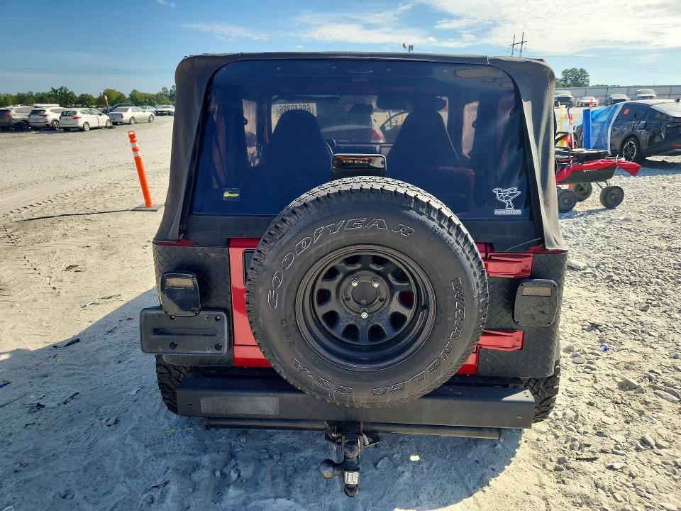 68640296 :رقم المزاد ، 1J4FA29P6YP718524 vin ، 2000 Jeep Wrangler / Tj مزاد بيع