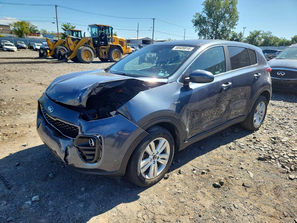 Auction sale of the 2019 Kia Sportage, vin: KNDPMCAC3K7591318, lot number: 68409816