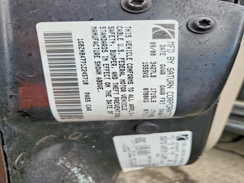 66952346 :رقم المزاد ، 1G8ZN84771Z245710 vin ، 2001 Saturn Sw2 مزاد بيع