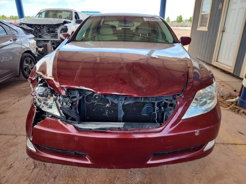 70034056 :رقم المزاد ، JTHBL46F575033803 vin ، 2007 Lexus Ls مزاد بيع