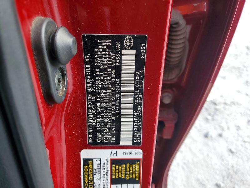 Продаж на аукціоні авто 2016 Toyota Camry, vin: 4T1BF1FK7GU524346, номер лоту: 69911376