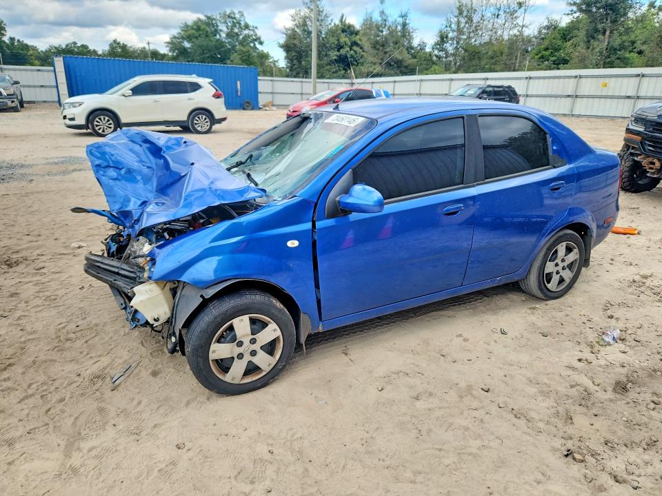 2006 Chevrolet Aveo მანქანა იყიდება აუქციონზე, vin: KL1TD56636B582321, აუქციონის ნომერი: 70460146