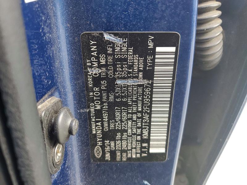 Продажа на аукционе авто 2015 Hyundai Tucson, vin: KM8JT3AF2FU959672, номер лота: 69185946