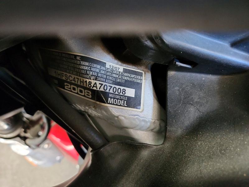 Продаж на аукціоні авто 2008 Honda Gl1800, vin: 1HFSC47H18A707008, номер лоту: 69925516