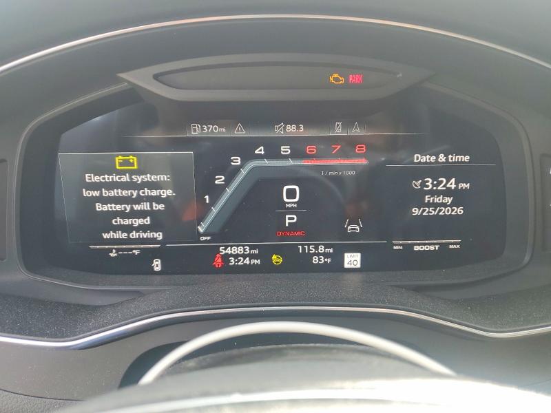 69451336 :رقم المزاد ، WAUSFBF2XMN046615 vin ، 2021 Audi S7 مزاد بيع