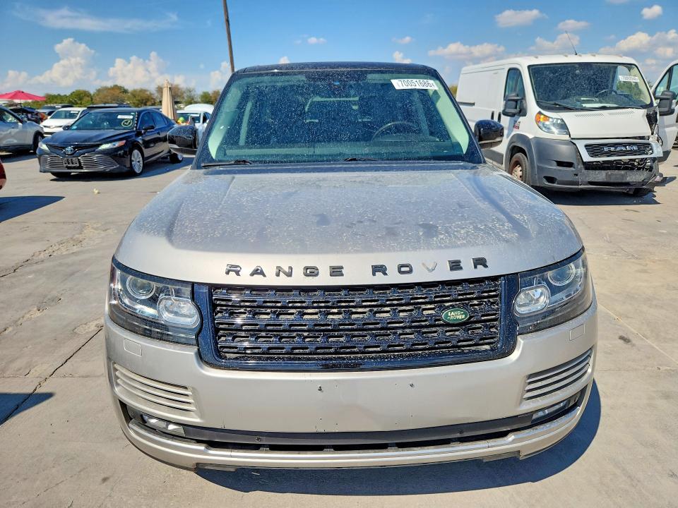 70051686 :رقم المزاد ، SALGS2EF5GA296731 vin ، 2016 Land Rover Range Rover مزاد بيع