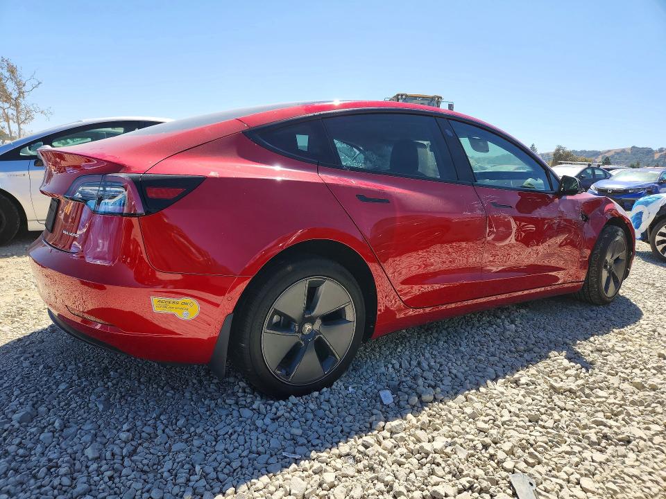 Aukcja sprzedaży 2022 Tesla Model 3, vin: 5YJ3E1EB2NF244000, numer aukcji: 68689006