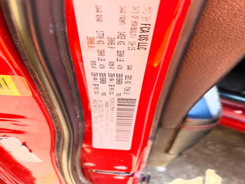 67650516 :رقم المزاد ، 1C4SDJCT6FC176826 vin ، 2015 Dodge Durango مزاد بيع