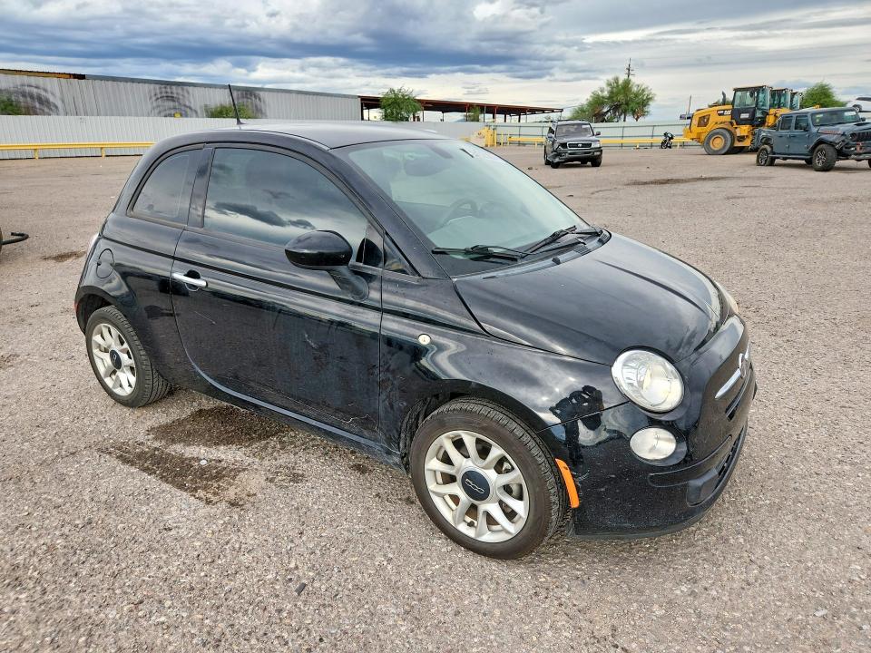 2017 Fiat 500 მანქანა იყიდება აუქციონზე, vin: 3C3CFFKR8HT699696, აუქციონის ნომერი: 69432006