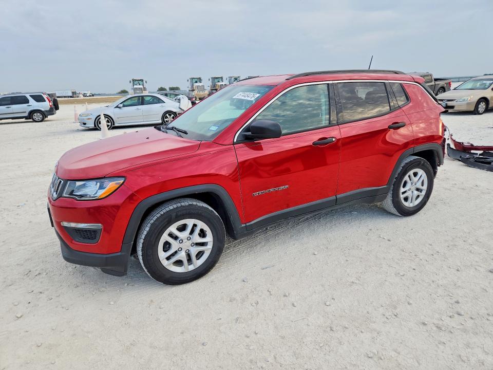 2020 Jeep Compass მანქანა იყიდება აუქციონზე, vin: 3C4NJCAB2LT253042, აუქციონის ნომერი: 67448476