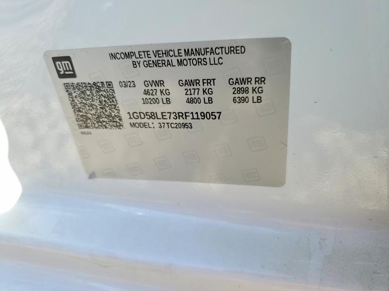 68826576 :رقم المزاد ، 1GD58LE73RF119057 vin ، 2024 Gmc Sierra مزاد بيع