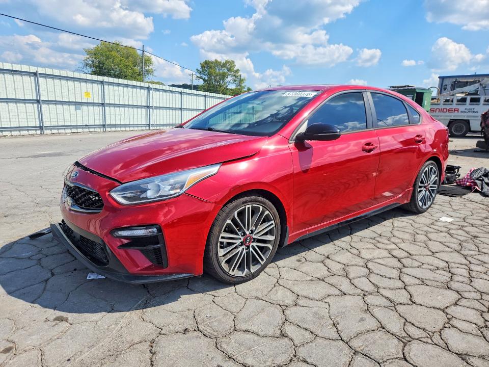 67360376 :رقم المزاد ، 3KPF44AC7ME273903 vin ، 2021 Kia Forte مزاد بيع