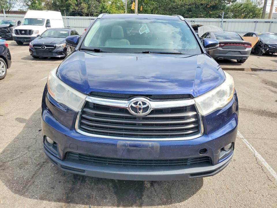 Продаж на аукціоні авто 2014 Toyota Highlander, vin: 5TDJKRFH5ES021057, номер лоту: 68485436