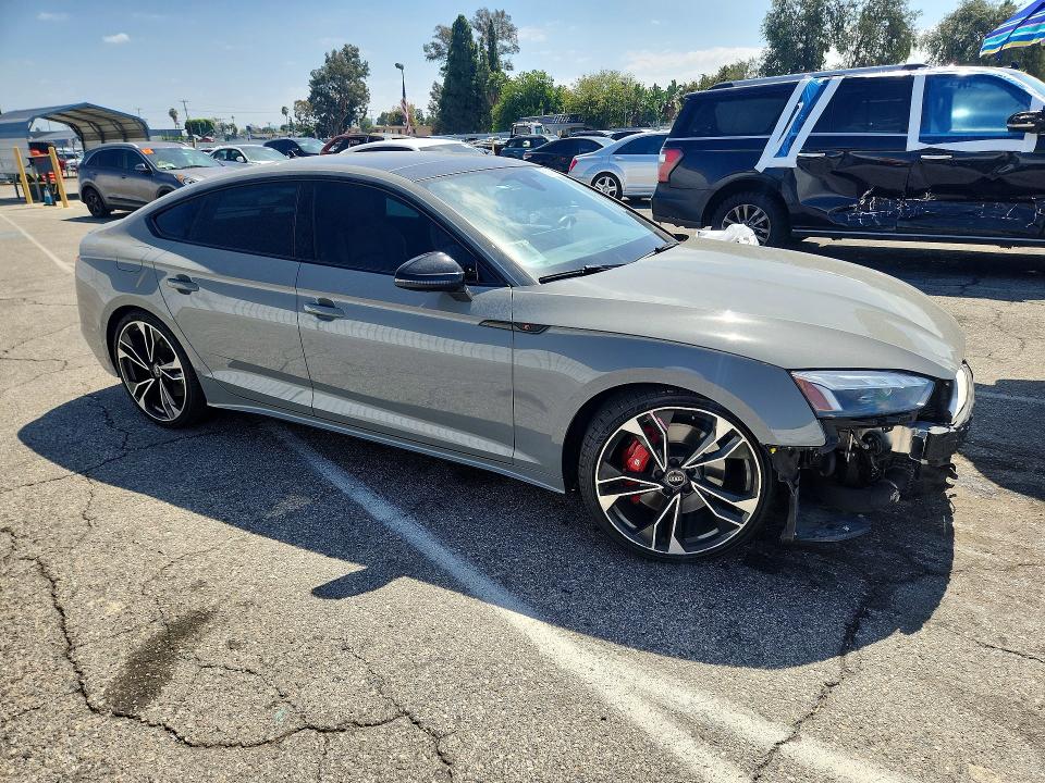 2022 Audi S5 მანქანა იყიდება აუქციონზე, vin: WAUC4CF53NA035698, აუქციონის ნომერი: 68085526