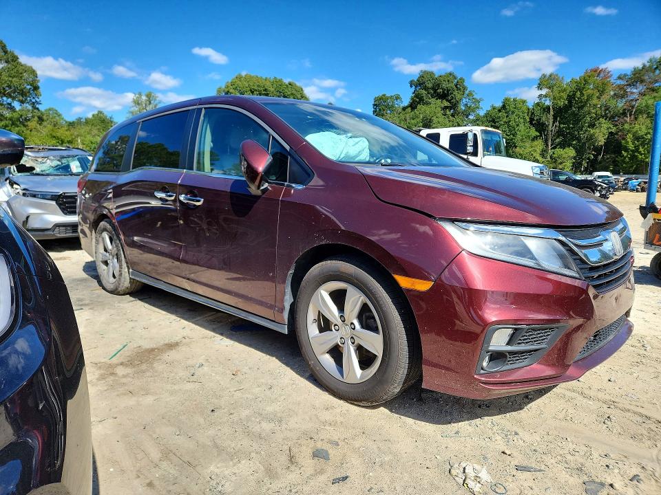 2019 Honda Odyssey მანქანა იყიდება აუქციონზე, vin: 5FNRL6H76KB125382, აუქციონის ნომერი: 69080426